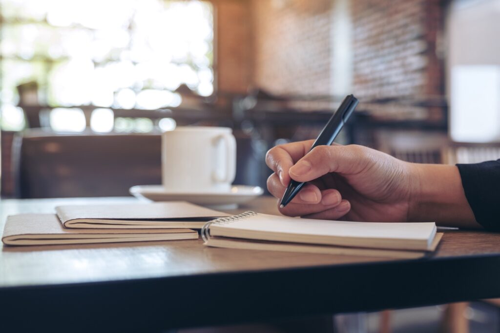 classical pen and paper
